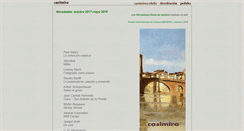 Desktop Screenshot of casimirolibros.es